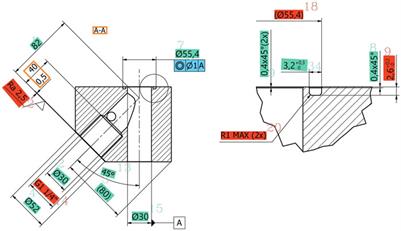 Optical character recognition on engineering drawings to achieve automation in production quality control